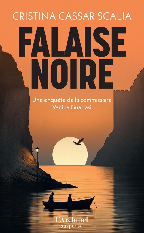 Couverture ebook de Falaise noire, de Cristina Cassar Scalia
