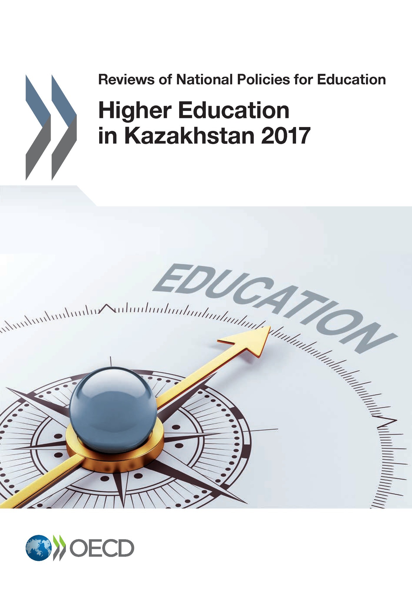 Couverture ebook de Higher Education in Kazakhstan 2017, de Collectif