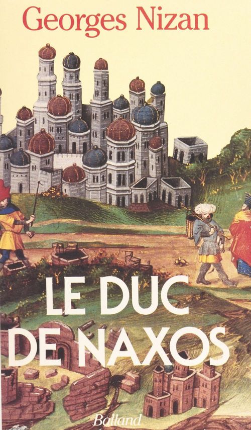 ebook cover of Le duc de Naxos, by Paul Nizan