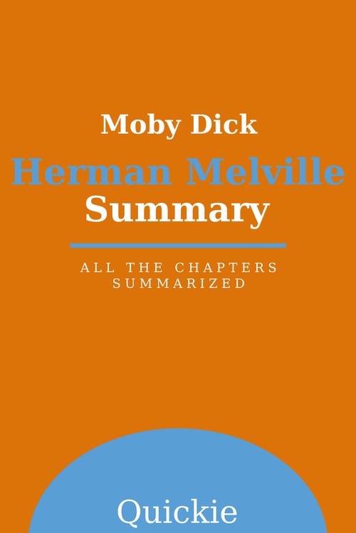 Couverture ebook de Summary: Moby Dick by Herman Melville, de Quickie