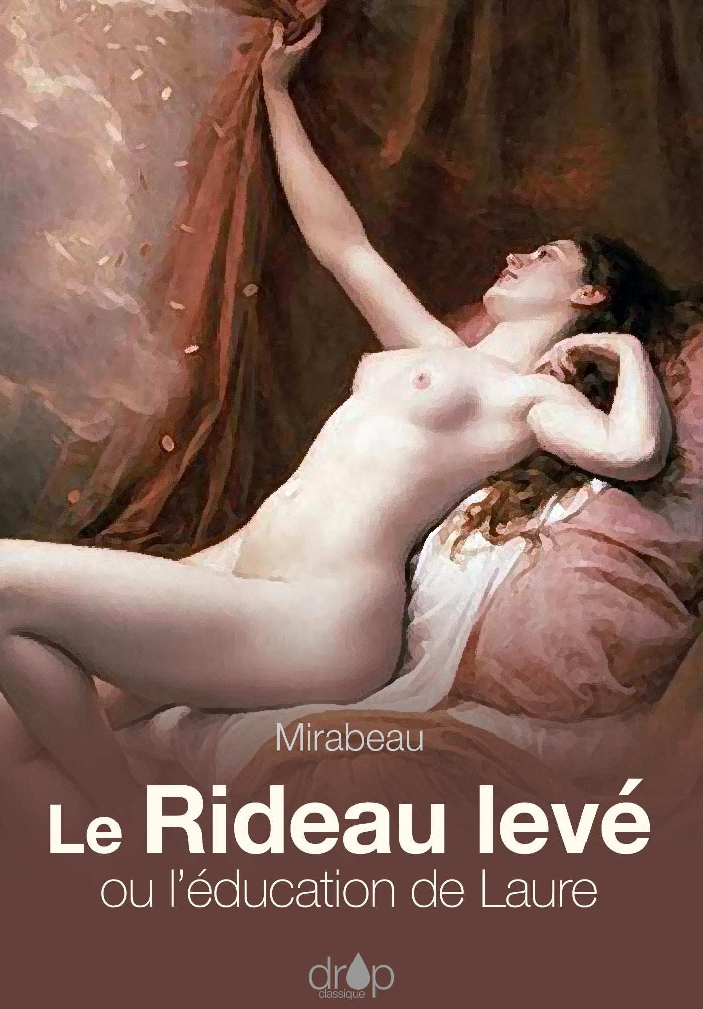 ebook cover of Le rideau levé, by Mirabeau