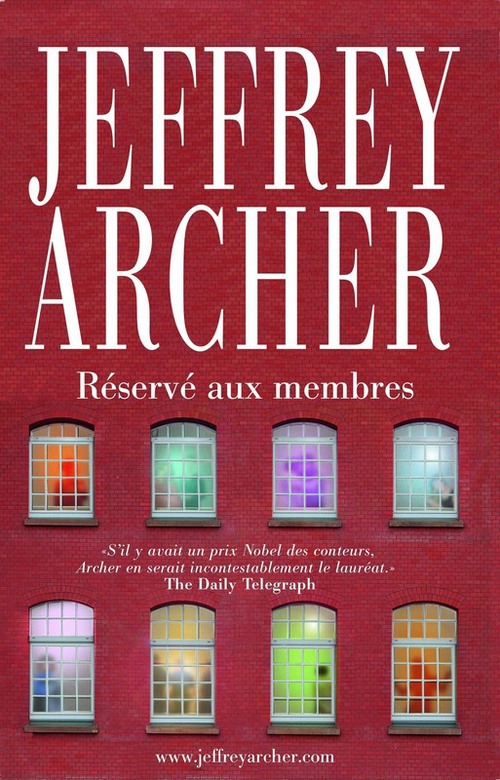 Couverture ebook de Reservé aux membres, de Jeffrey Archer