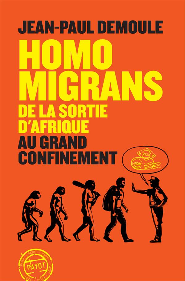 Couverture ebook de Homo Migrans, de Jean-Paul Demoule
