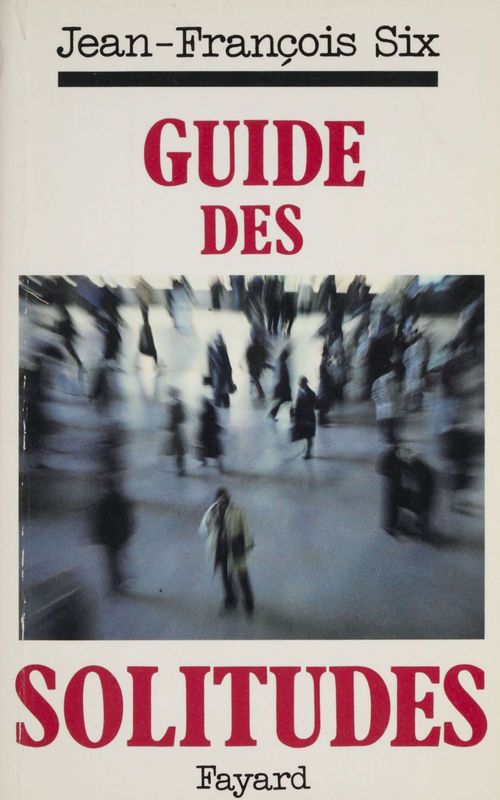 Couverture ebook de Guide des solitudes, de