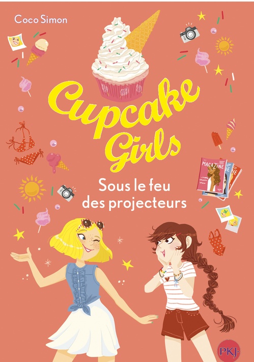 ebook cover of Cupcake Girls - Sous le feu des projecteurs, by Coco Simon