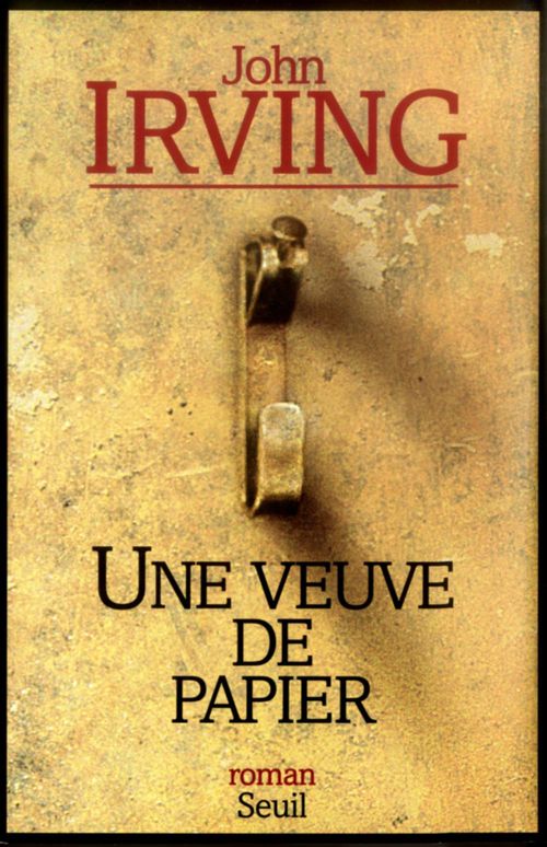 Couverture ebook de Une veuve de papier, de John Irving
