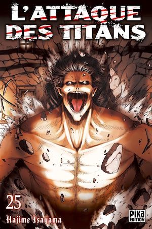 Couverture ebook de L'Attaque des Titans T25, de Hajime Isayama