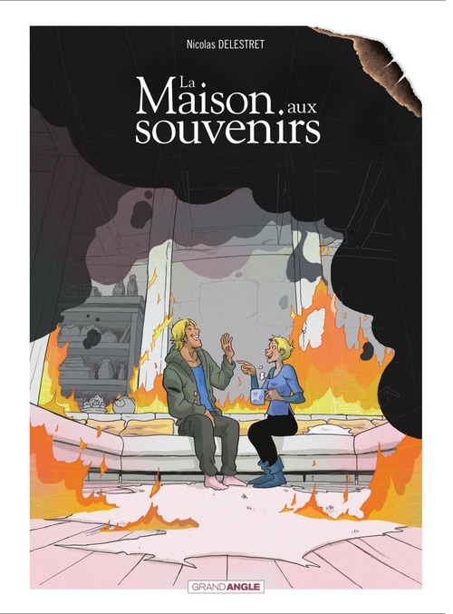ebook cover of La maison aux souvenirs, by Nicolas Delestret