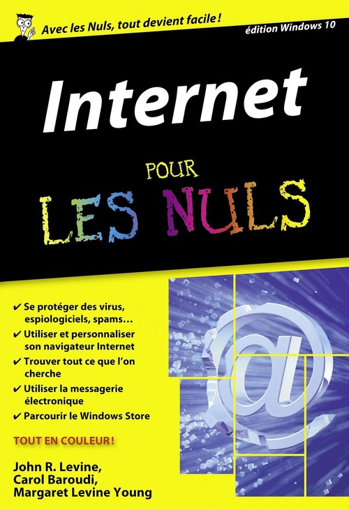 Couverture ebook de Internet Poche Pour les Nuls, 17ème édition, de Carol Baroudi, John R. Levine