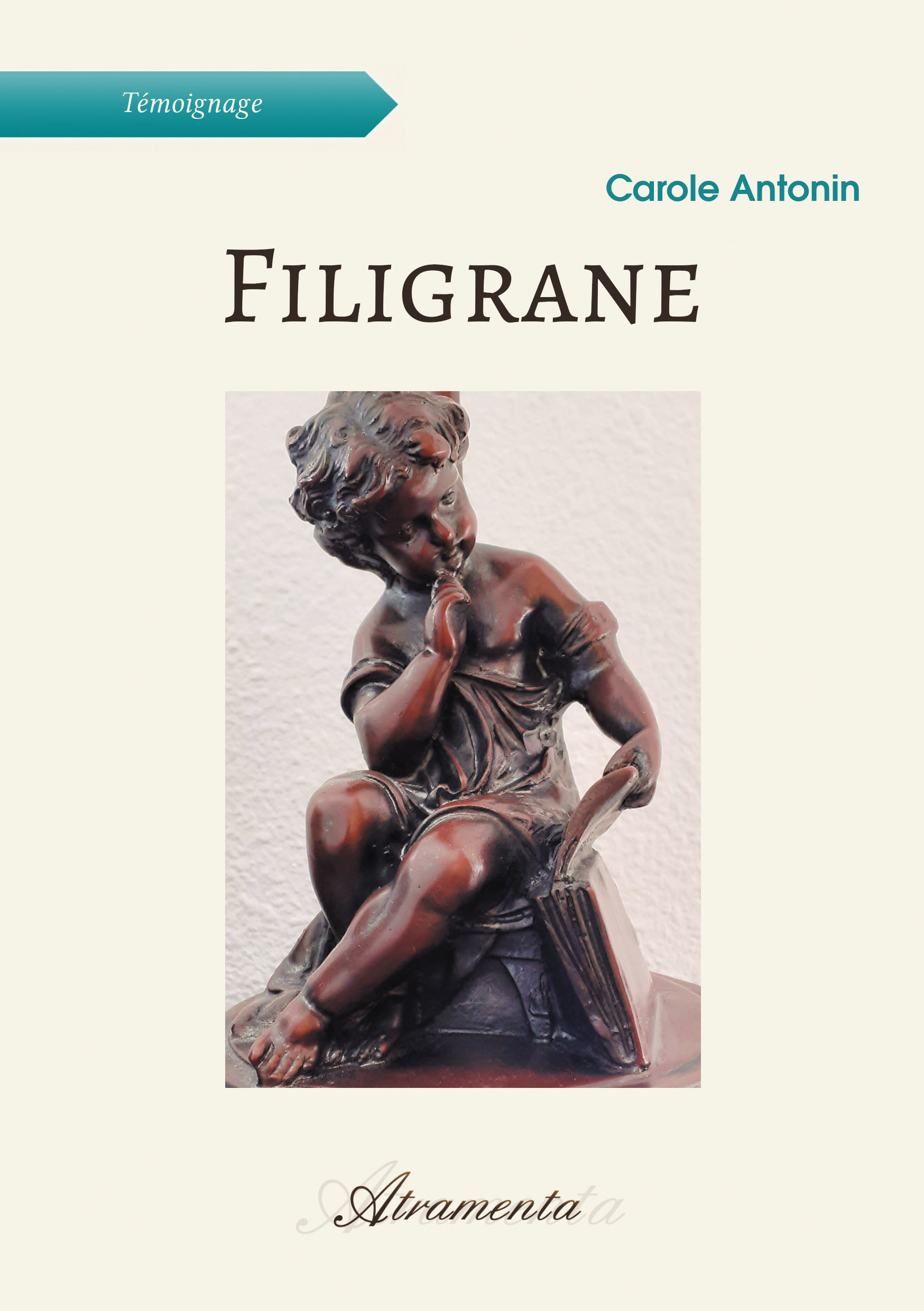 ebook cover of Filigrane, by Carole Antonin