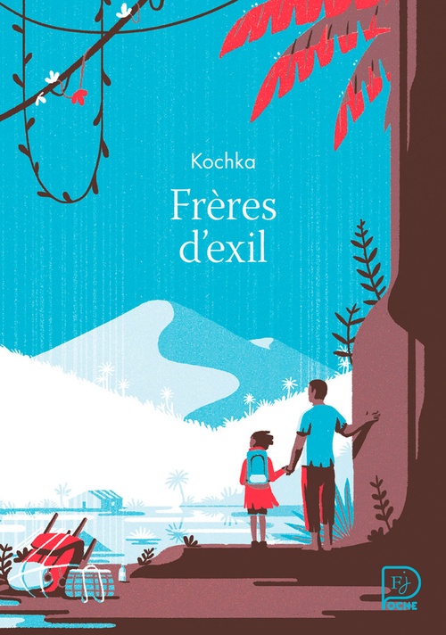 Couverture ebook de Frères d'exil, de Kochka, Tom Haugomat