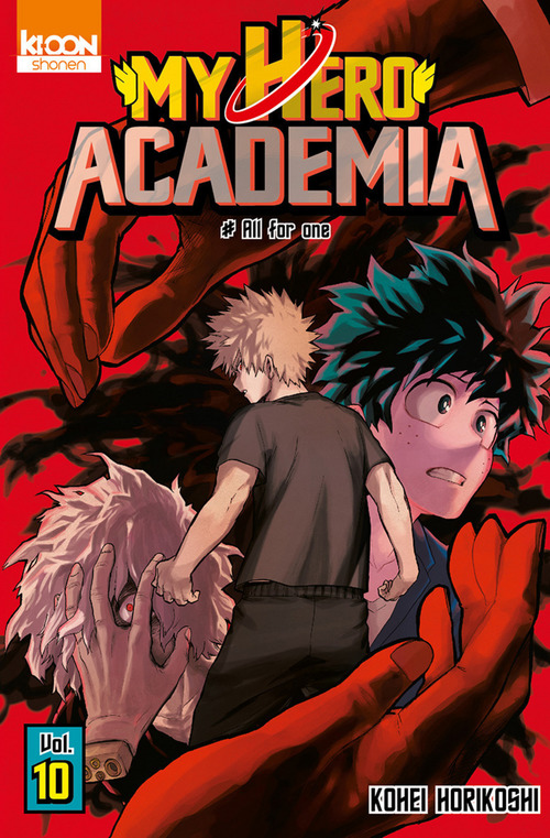 ebook cover of My Hero Academia T10, by Kohei Horikoshi