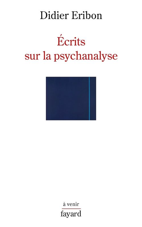 ebook cover of Écrits sur la psychanalyse, by Didier Eribon