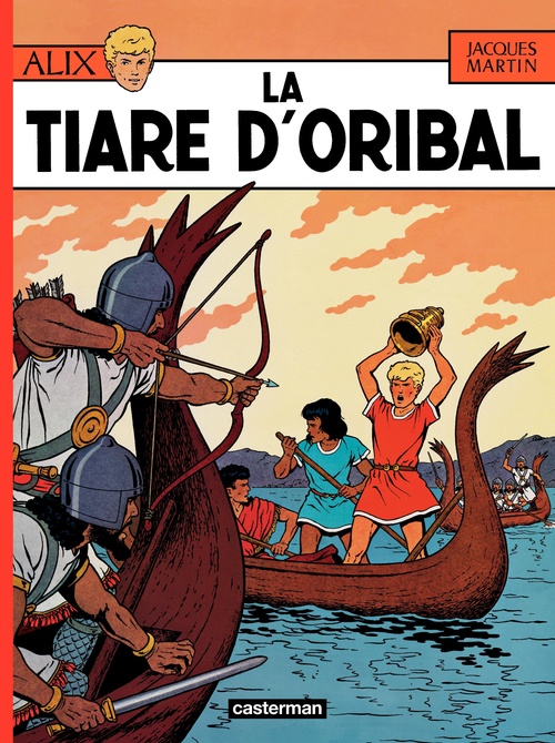 Couverture ebook de Alix (Tome 4) - La Tiare d'Oribal, de Jacques Martin