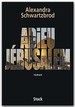 ebook cover of Adieu Jérusalem, by Alexandra Schwartzbrod