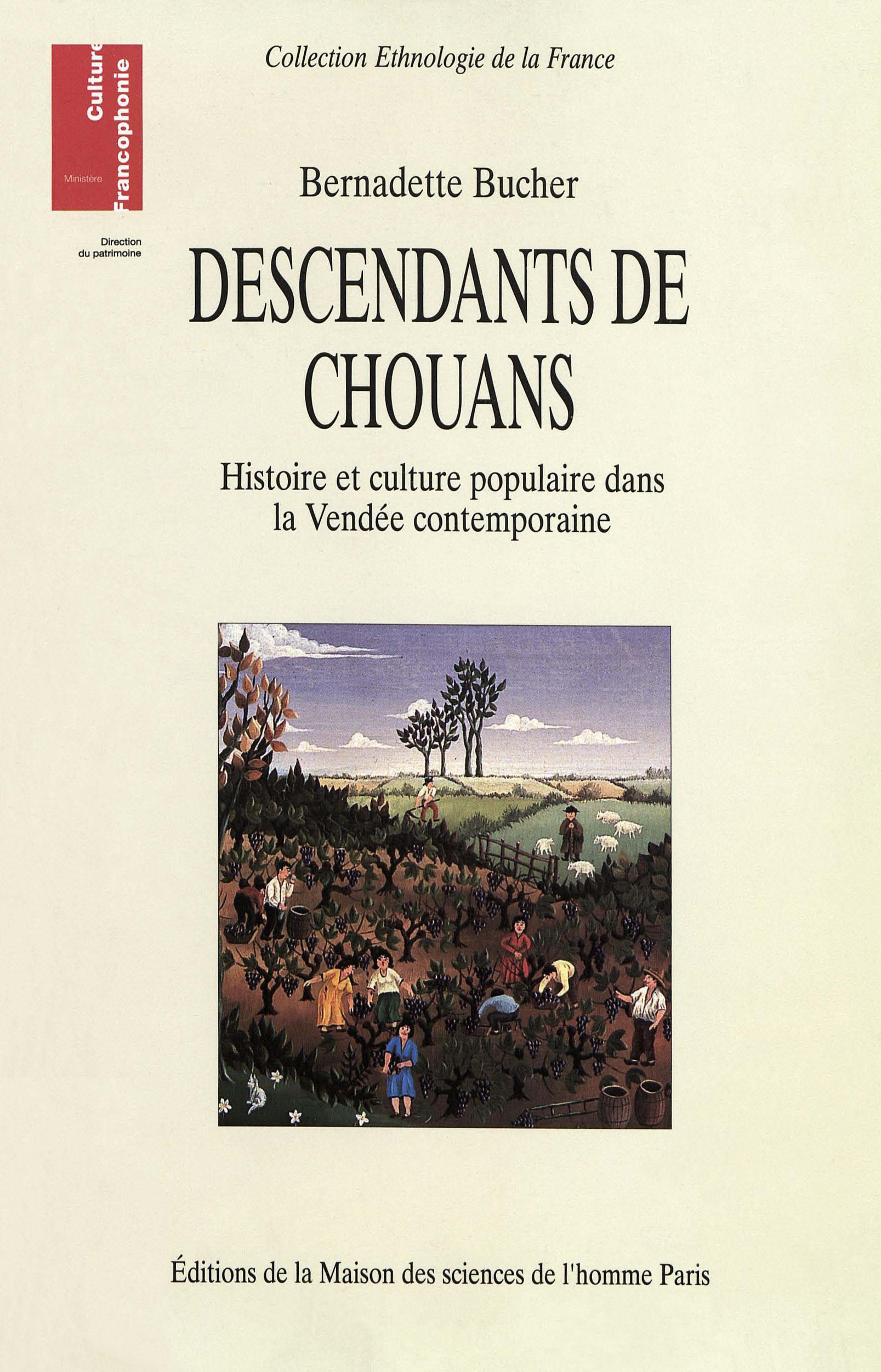 ebook cover of Descendants de Chouans, by Bernadette Bucher