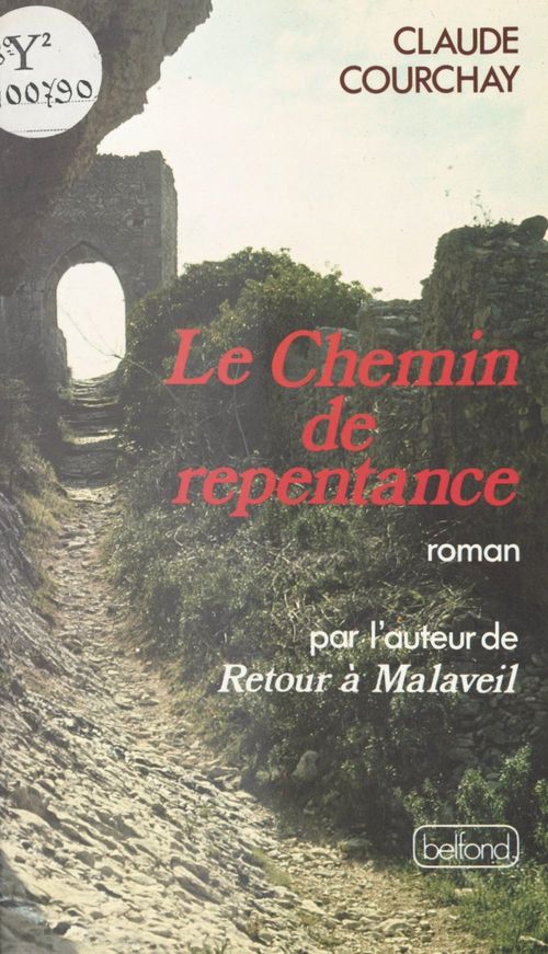 ebook cover of Le chemin de repentance, by Claude Courchay