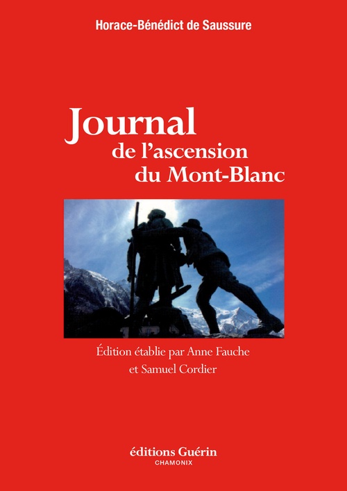Couverture ebook de Journal de l'ascension du Mont-Blanc, de Horace Benedict de Saussure