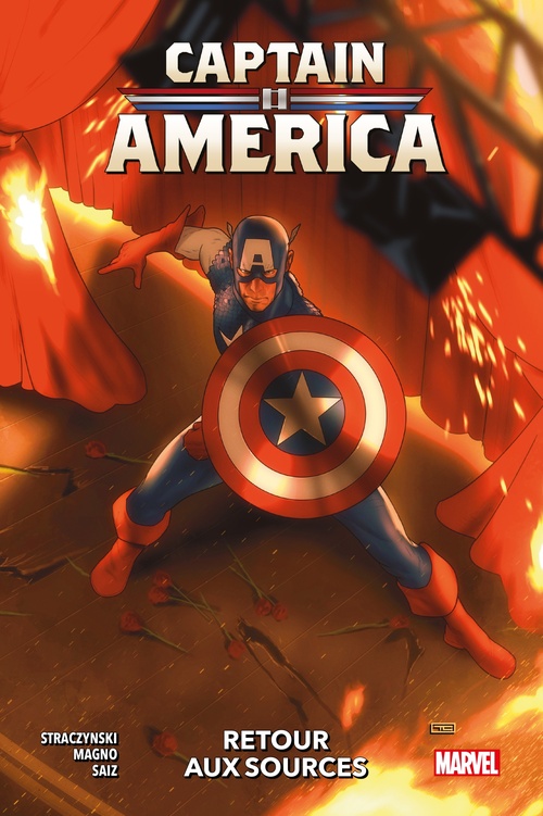 ebook cover of Captain America (2023) T02, by J. Michael Straczynski