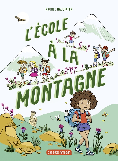 Couverture ebook de L'école à la montagne, de Rachel Hausfater
