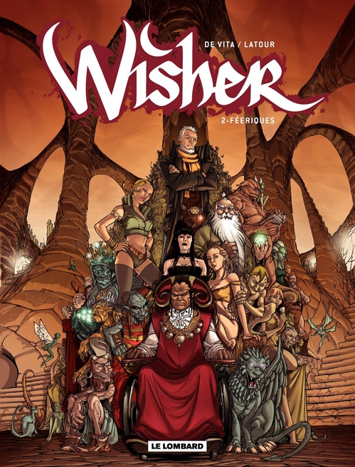 ebook cover of Wisher - tome 2 - Merlin, by Latour/De Vita