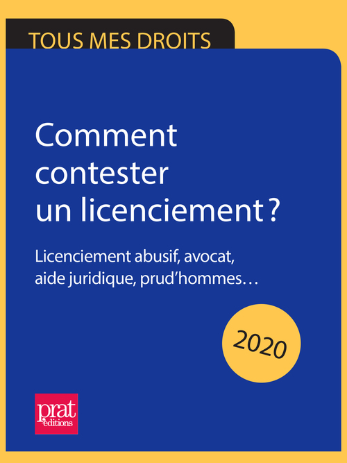 ebook cover of Comment contester un licenciement ? 2020, by Jacques Coudert, Catherine Doleux