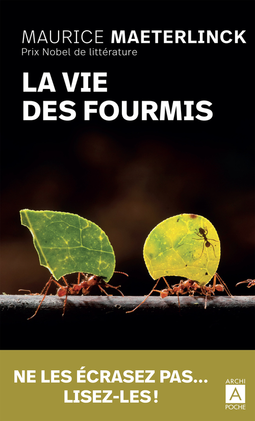Couverture ebook de La vie des fourmis, de Maurice Maeterlinck