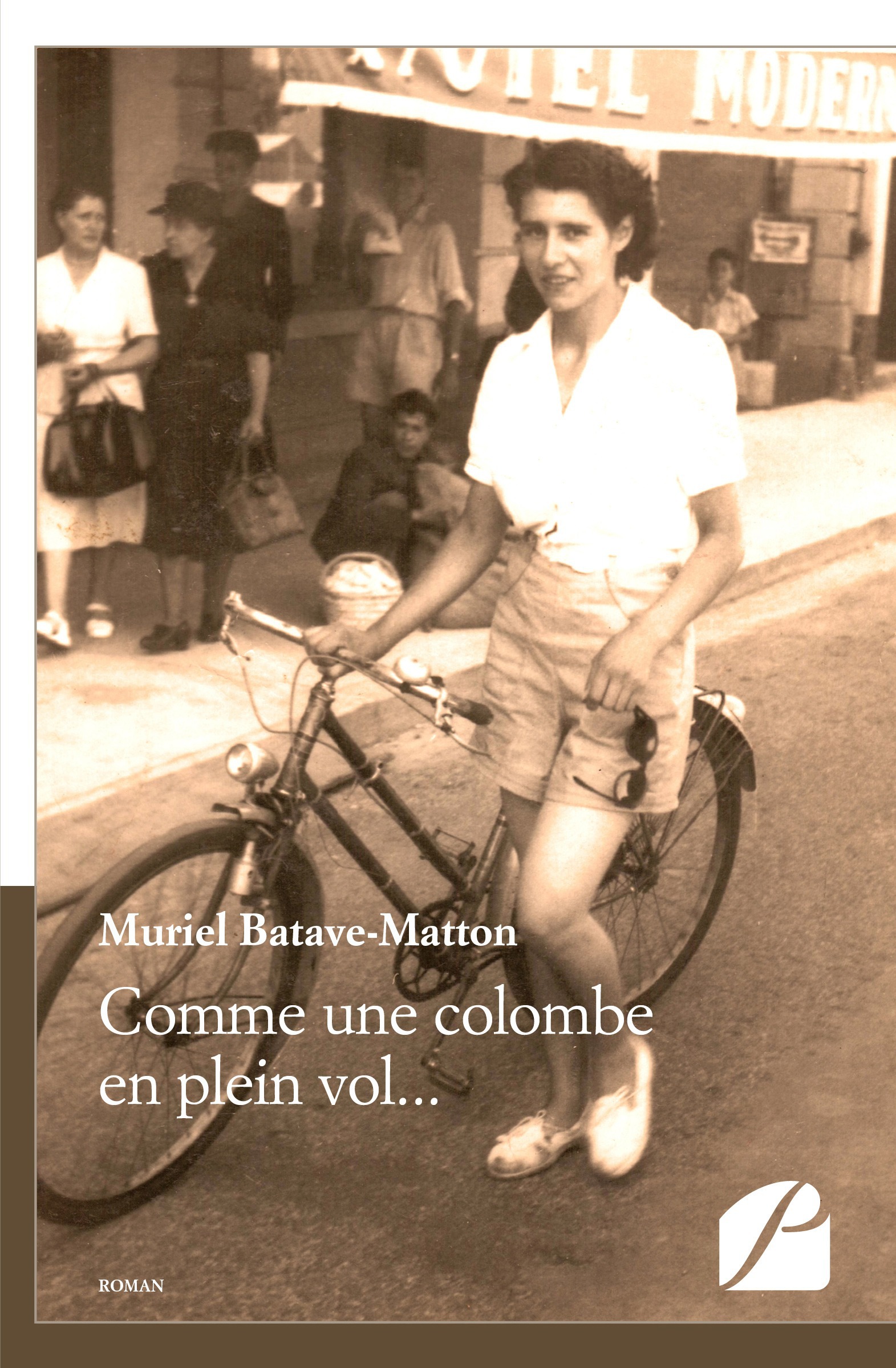 ebook cover of Comme une colombe en plein vol..., by Muriel Batave-matton