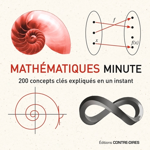 Couverture ebook de Mathématiques Minute - 200 concepts clés expliqués en un instant, de Paul Glendinning