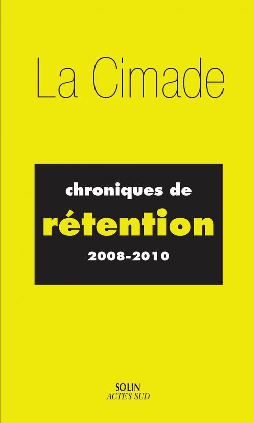 ebook cover of Chroniques de rétention, by La cimade