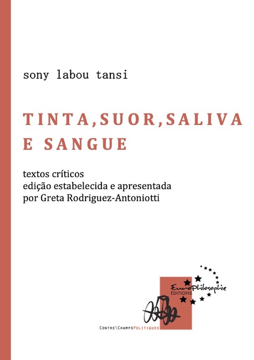 Couverture ebook de Tinta, suor, saliva e sangue, de Sony Labou Tansi