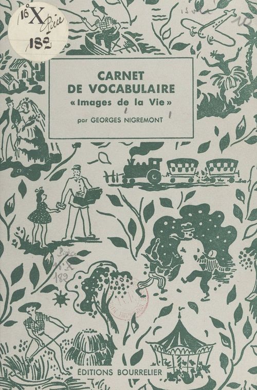 ebook cover of Carnet de vocabulaire, by Georges Nigremont