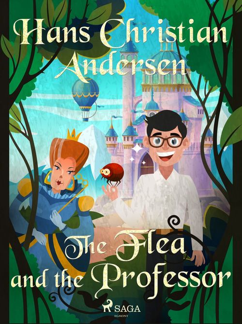 ebook cover of The Flea and the Professor , by Hans Christian Andersen