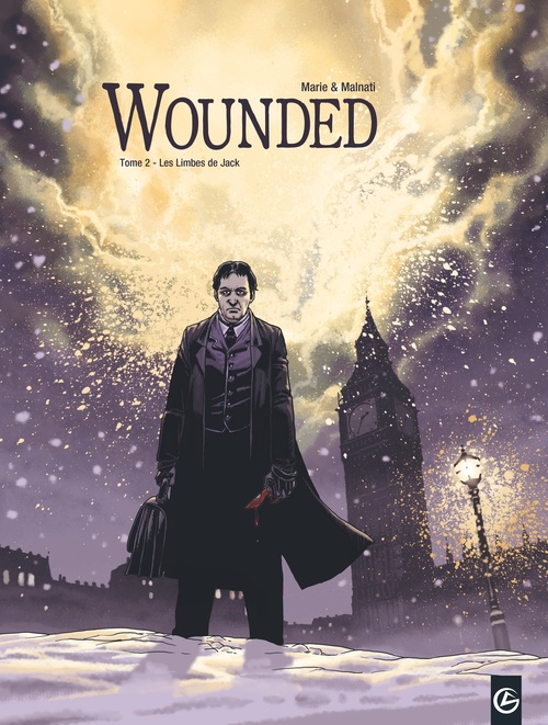 ebook cover of Wounded - Tome 2, by Loïc Malnati, Damien Marie