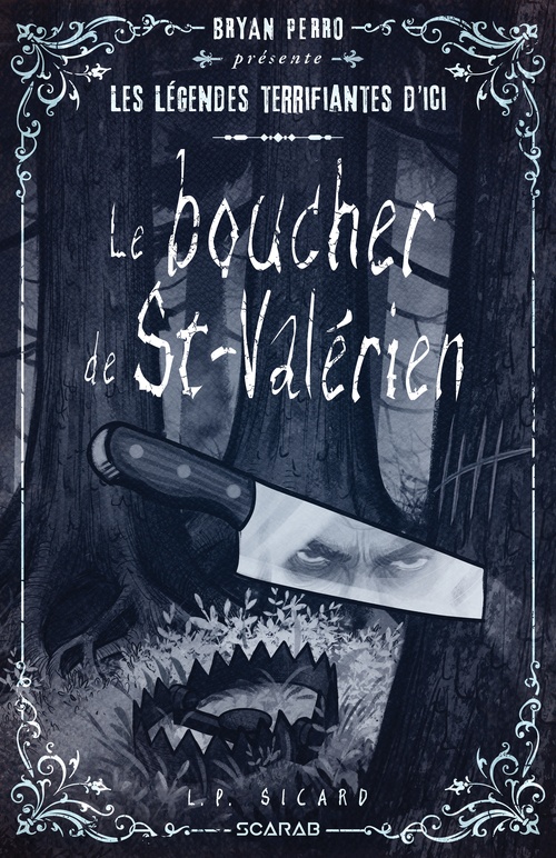 ebook cover of Le boucher de St-Valérien, by L.P. Sicard