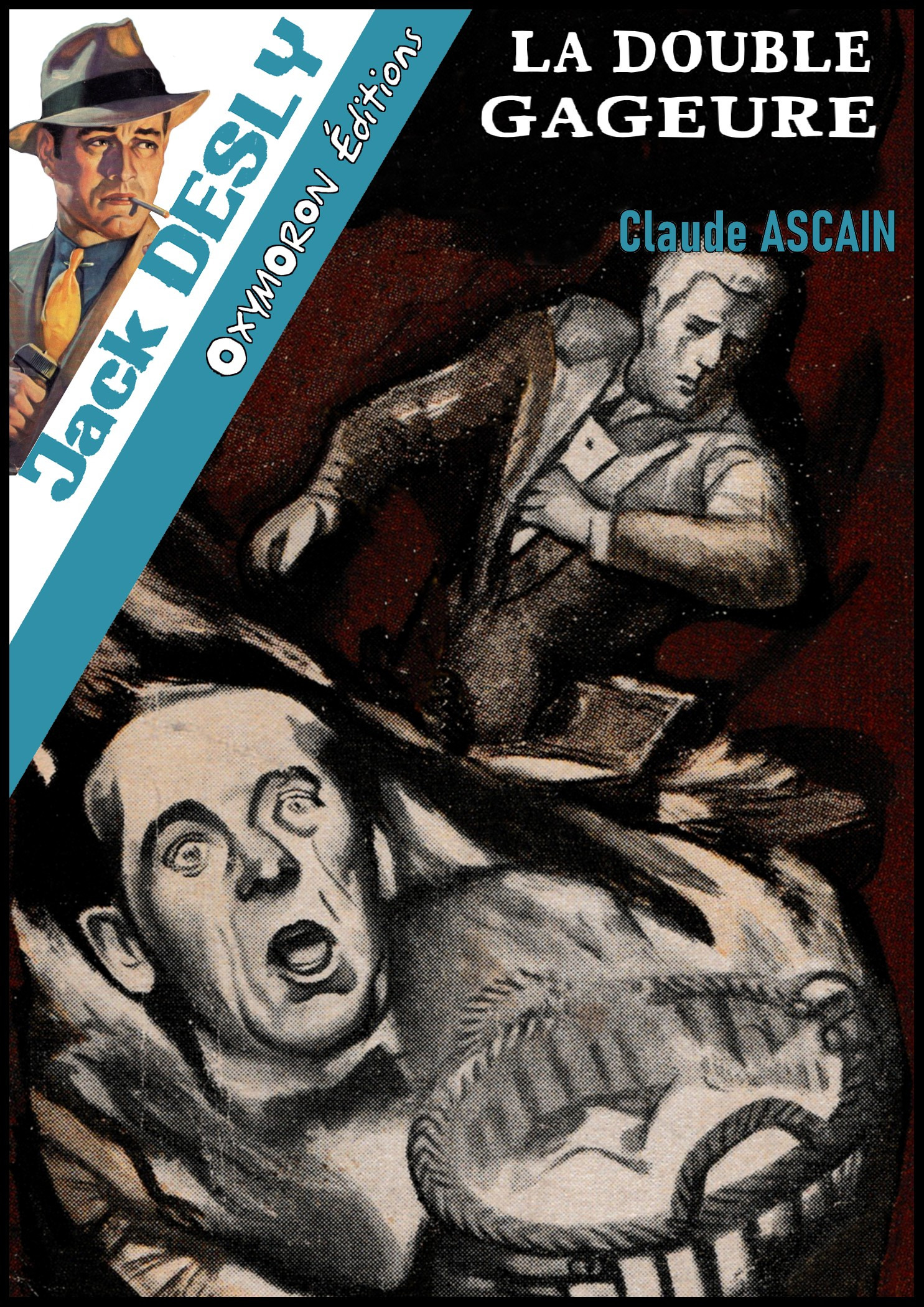 Couverture ebook de La double gageure, de Claude Ascain