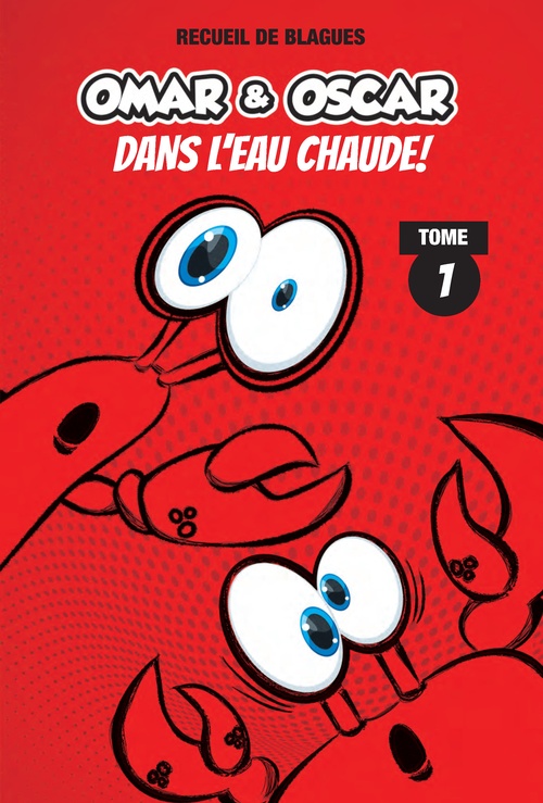ebook cover of OMAR & OSCAR dans l'eau chaude, by Daniel Bouffard, Dany Bouffard