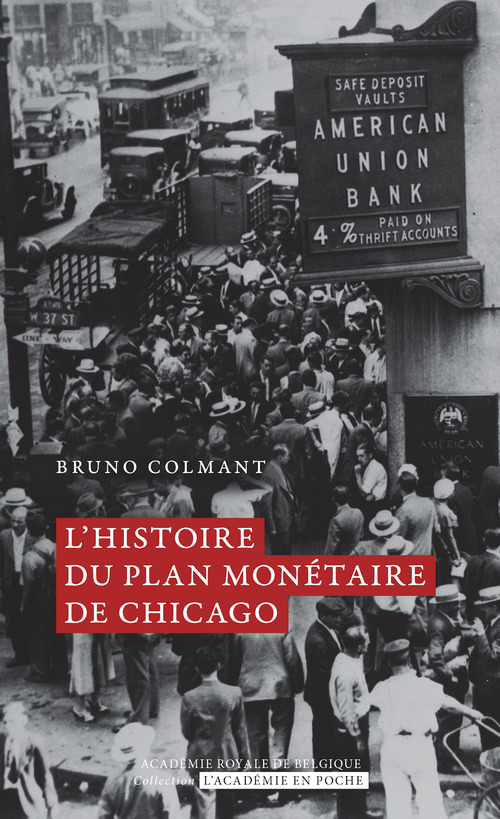 ebook cover of Histoire du plan monétaire de Chicago, by Bruno Colmant