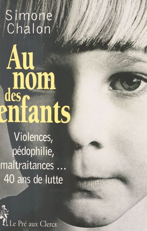 Couverture ebook de Au nom des enfants, de Simone Chalon