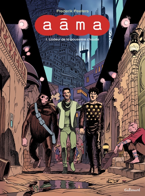 ebook cover of Aâma (Tome 1) - L'odeur de la poussière chaude, by Frederik Peeters