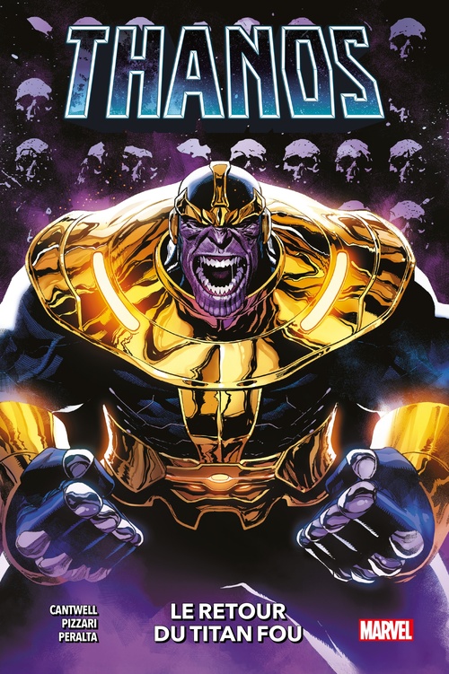 ebook cover of Thanos - Le retour du Titan Fou, by Christopher Cantwell