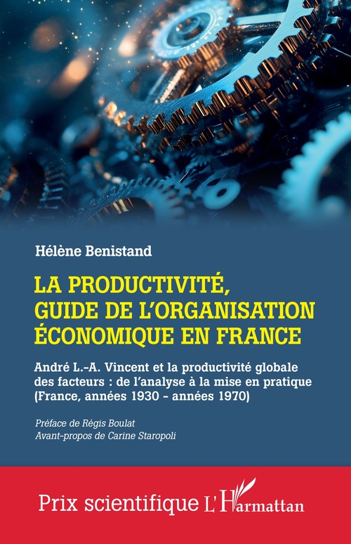 ebook cover of La productivité, guide de l'organisation économique en France, by Hélène Benistand