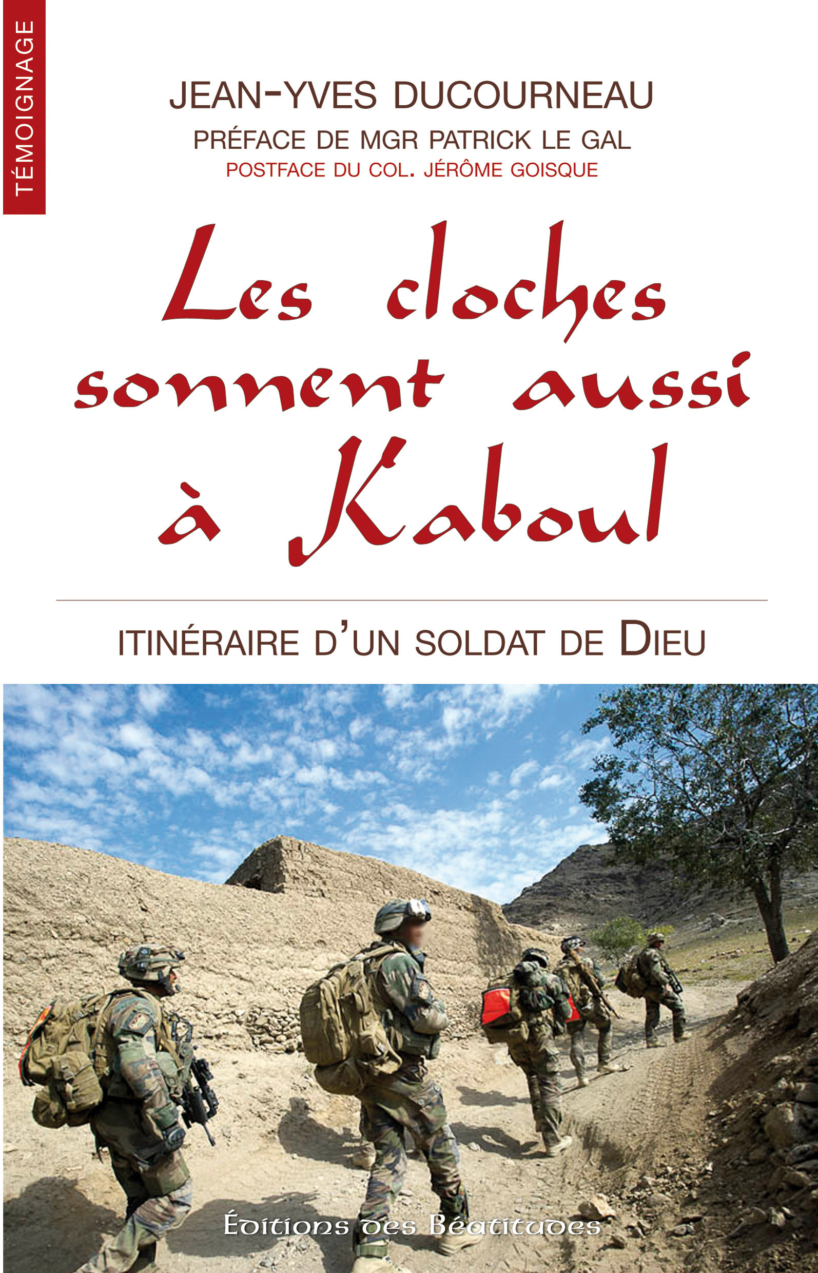 Couverture ebook de Les cloches sonnent aussi à Kaboul, de Jean-Yves Ducourneau