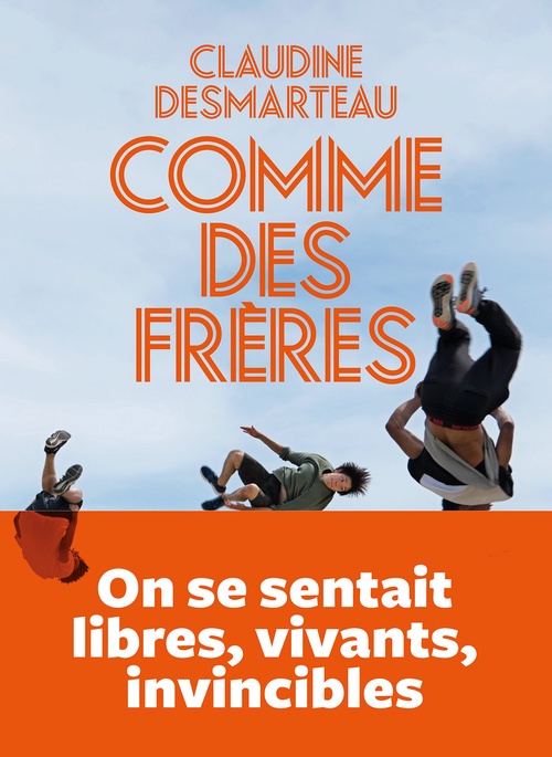 Couverture ebook de Comme des frères, de Claudine Desmarteau