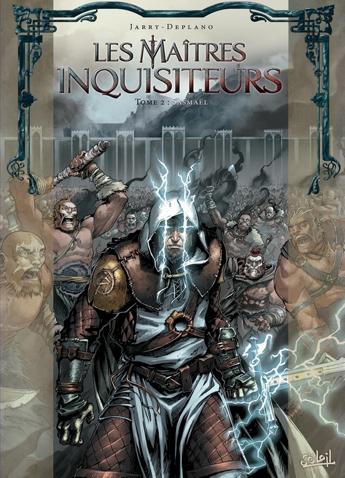 Couverture ebook de Les Maîtres inquisiteurs T02 - Sasmaël, de Nicolas Jarry