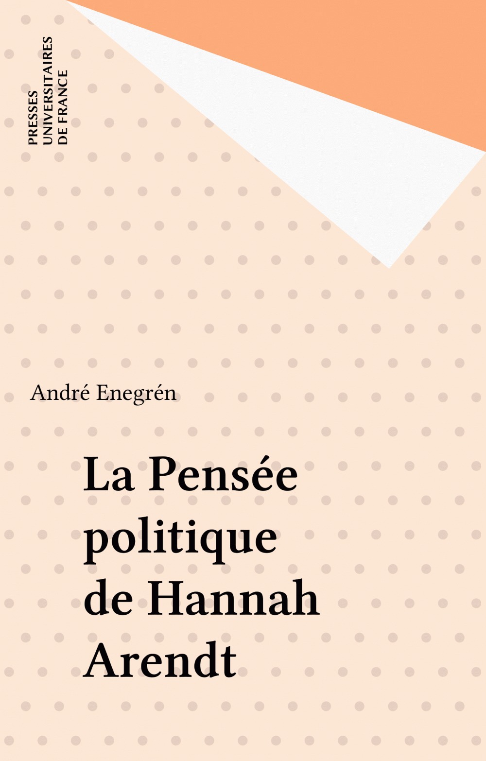 ebook cover of La Pensée politique de Hannah Arendt, by