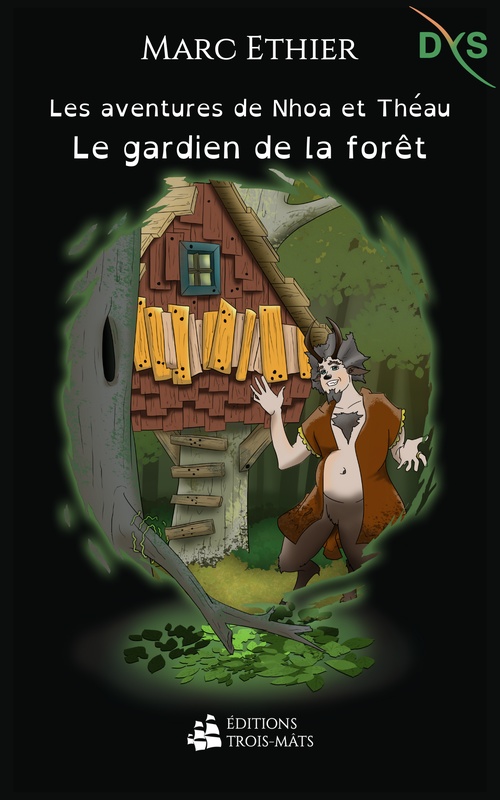 Couverture ebook de Les aventures de Nhoa et Théau : Le gardien de la forêt, de Marc Ethier