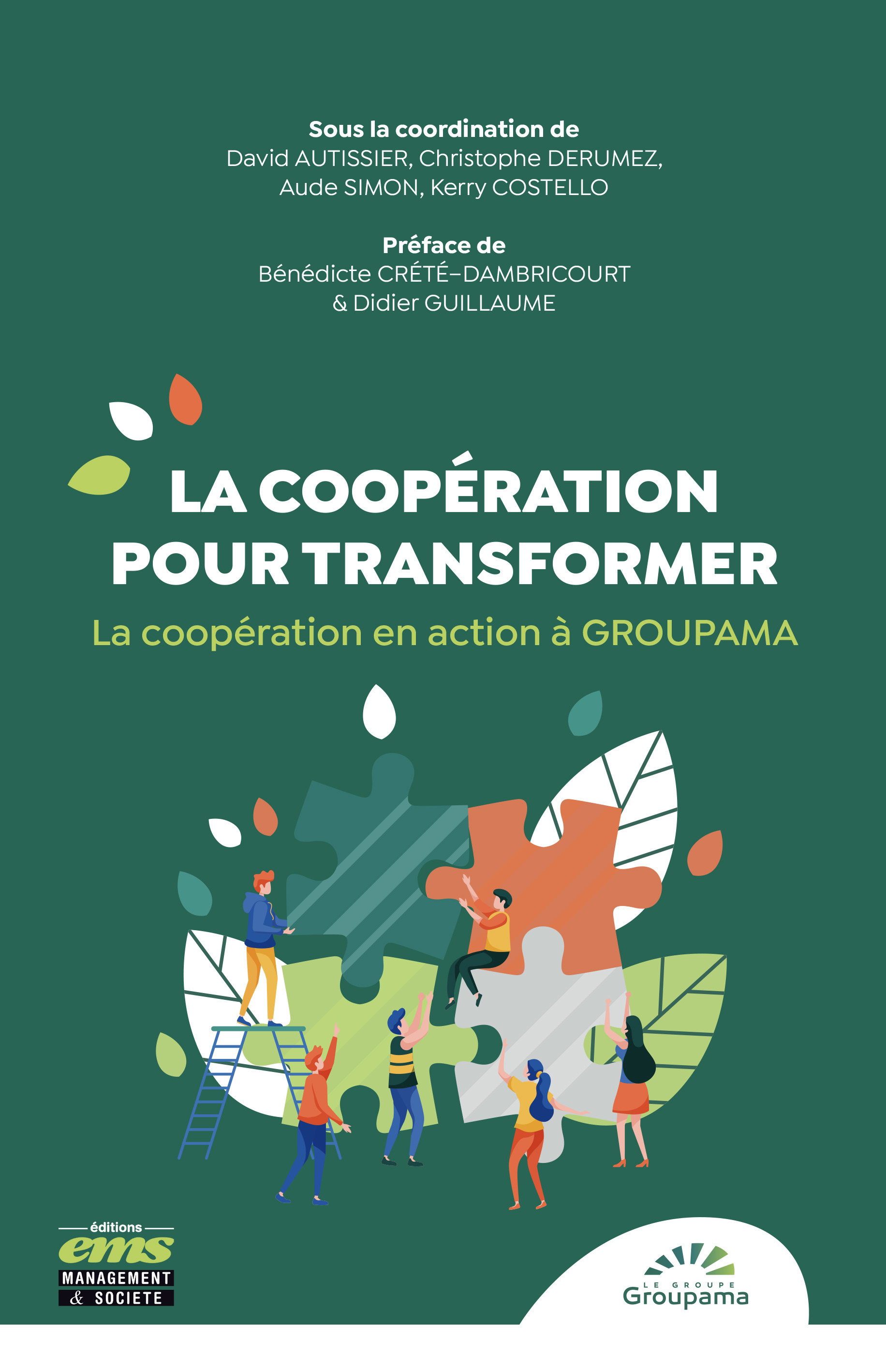 ebook cover of La coopération pour transformer, by Claude Simon, David Autissier