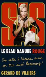 Couverture ebook de SAS 196 Le beau Danube rouge, de Gérard de Villiers