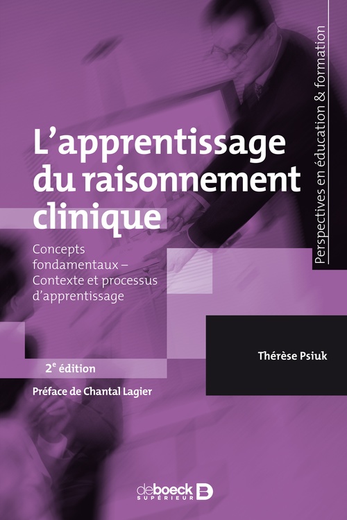 ebook cover of L'apprentissage du raisonnement clinique, by Thérèse Psiuk